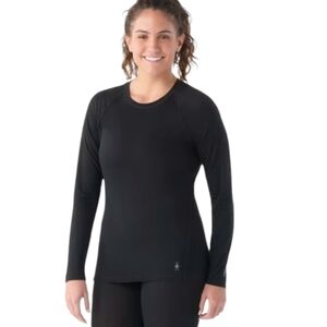 Smartwool Merino 250 Base Layer Long Sleeve Top Black Women's XS Outdoor